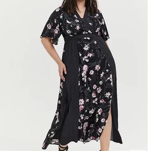 Torrid Disney Mulan Maxi Dress Size 0/L/12